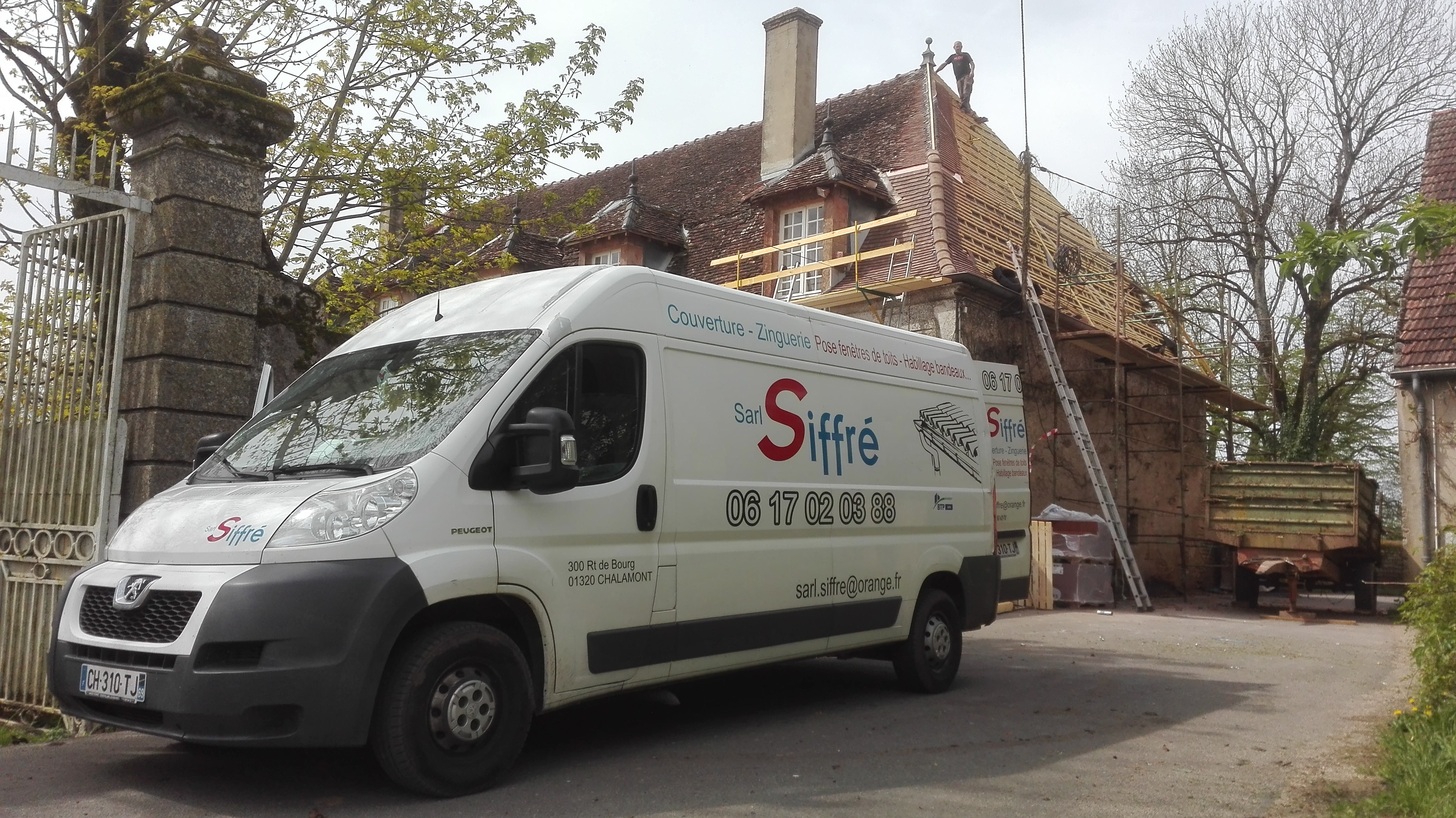 SARL Siffré intervient en urgence toiture